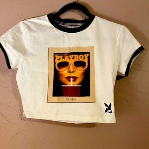 Playboy Fila crop